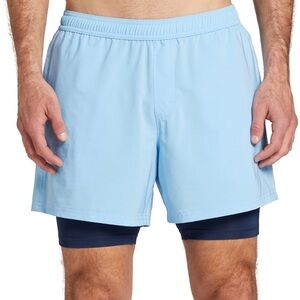 DSG Men’s 2-in-1 Agility Built-in Liner shorts